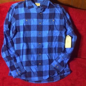 True Craft Long Sleeve Flannel Shirt Men’s Medium
